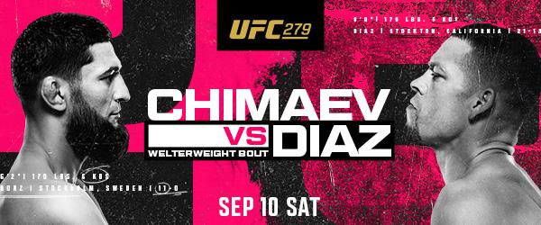 UFC® 279: CHIMAEV vs. DIAZ
