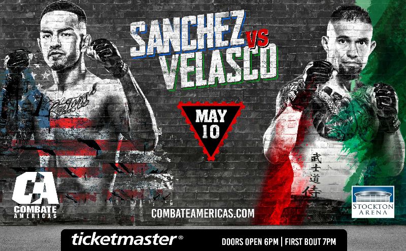 Combate Americas Sanchez vs Velasko May 10 - MMA Fight Radio