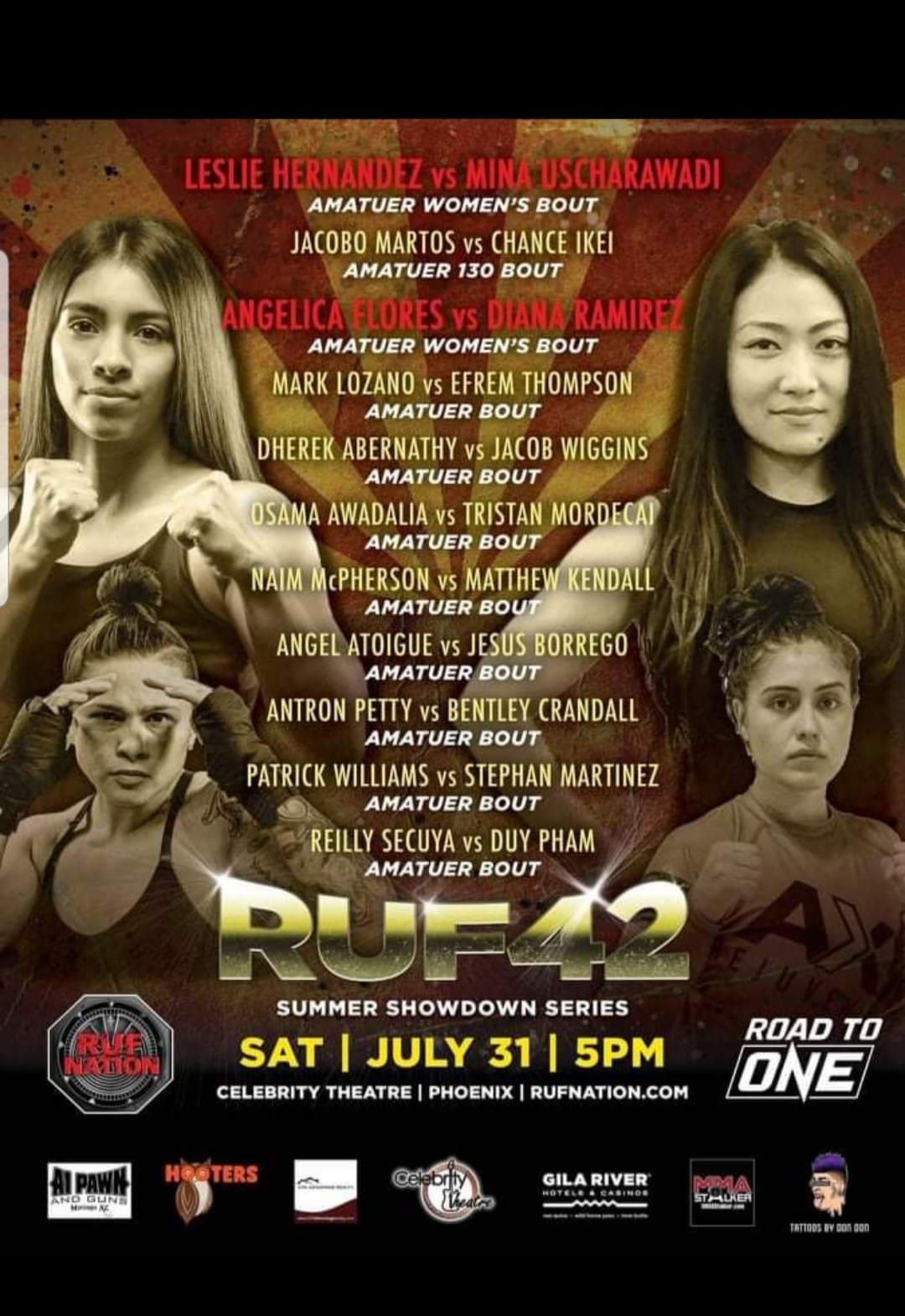 Angelica Flores vs Diana Ramirez - Ruf 42 - MMA Fight Coverage