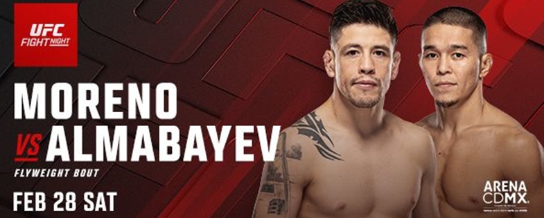 UFC Fight Night Moreno vs Almabayev - MMA Fight Coverage