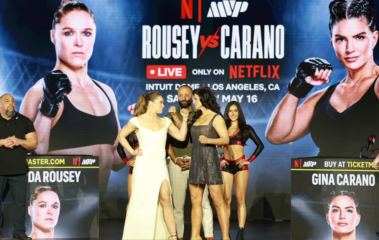 Gina Carano vs Ronda Rousey - MVP - MMA Fight Coverage
