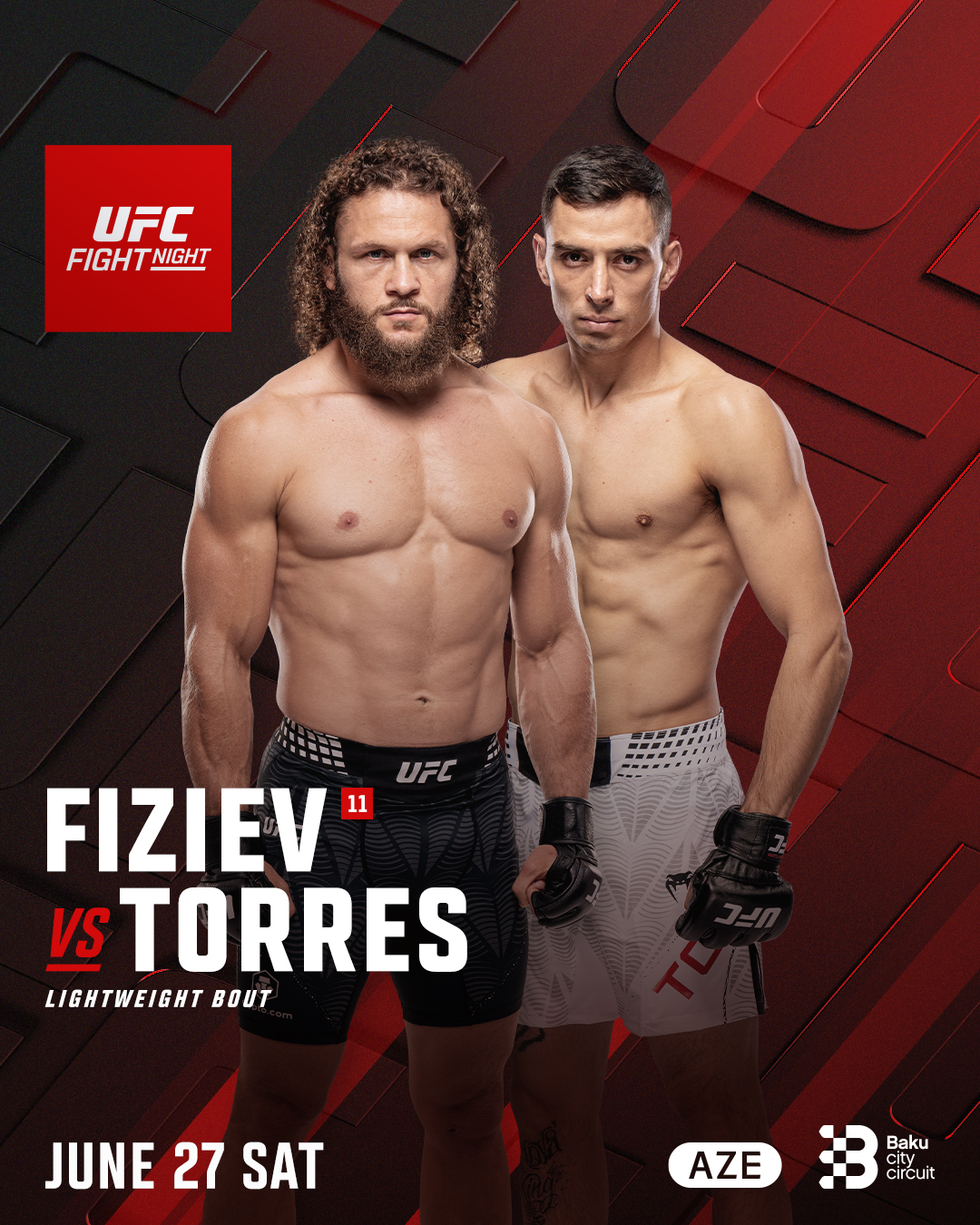 Rafael Fiziev and Manuel Torres UFC Fight Night - MMA Fight Coverage