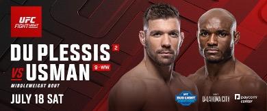 UFC FIGHT NIGHT DU PLESSIS vs. USMAN - MMA Fight Coverage